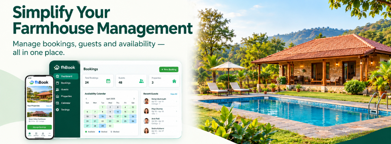 fhBook - Simplify Your Farmhouse Management